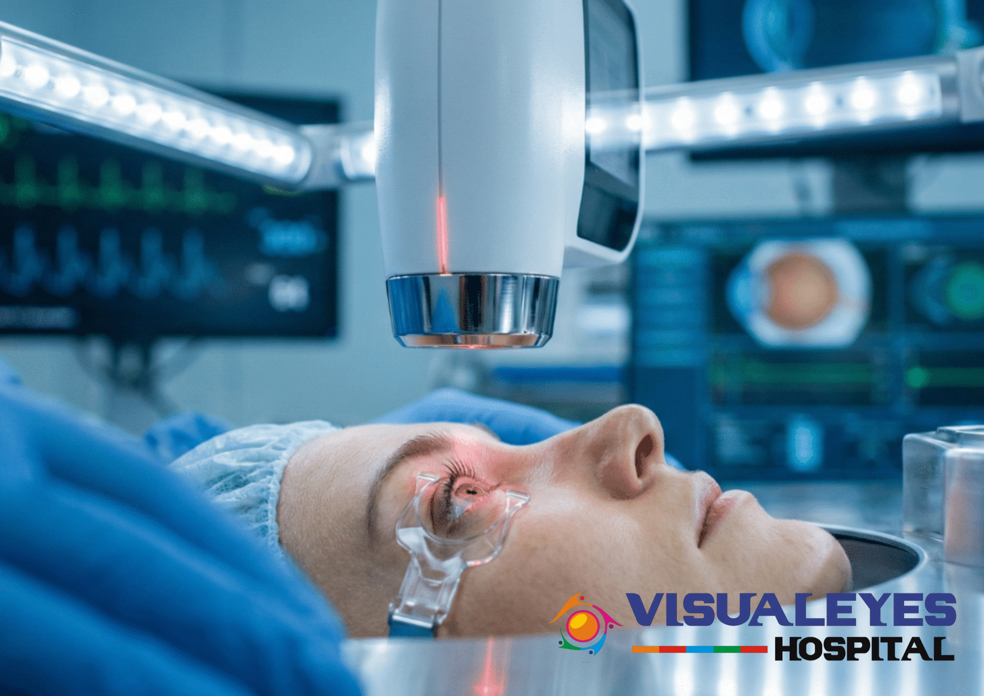 laser operation for eyes